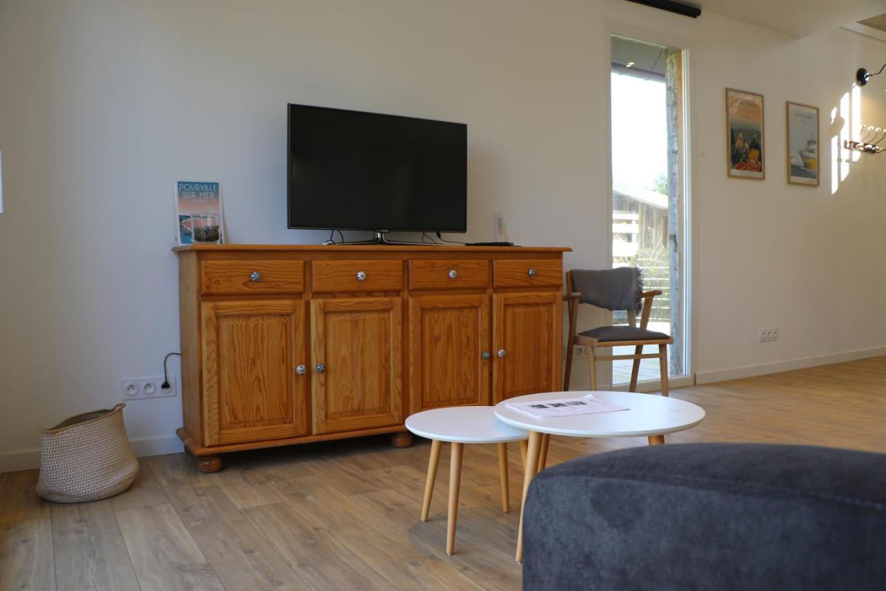 Jolie Maison En Bord De Mer A Pourville Hautot-sur-Mer ภายนอก รูปภาพ
